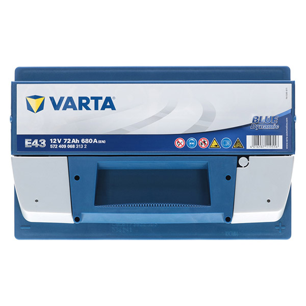 Akumulator Varta E43, 12V 72Ah Blue Dynamic P+ Varta. TecDoc: .